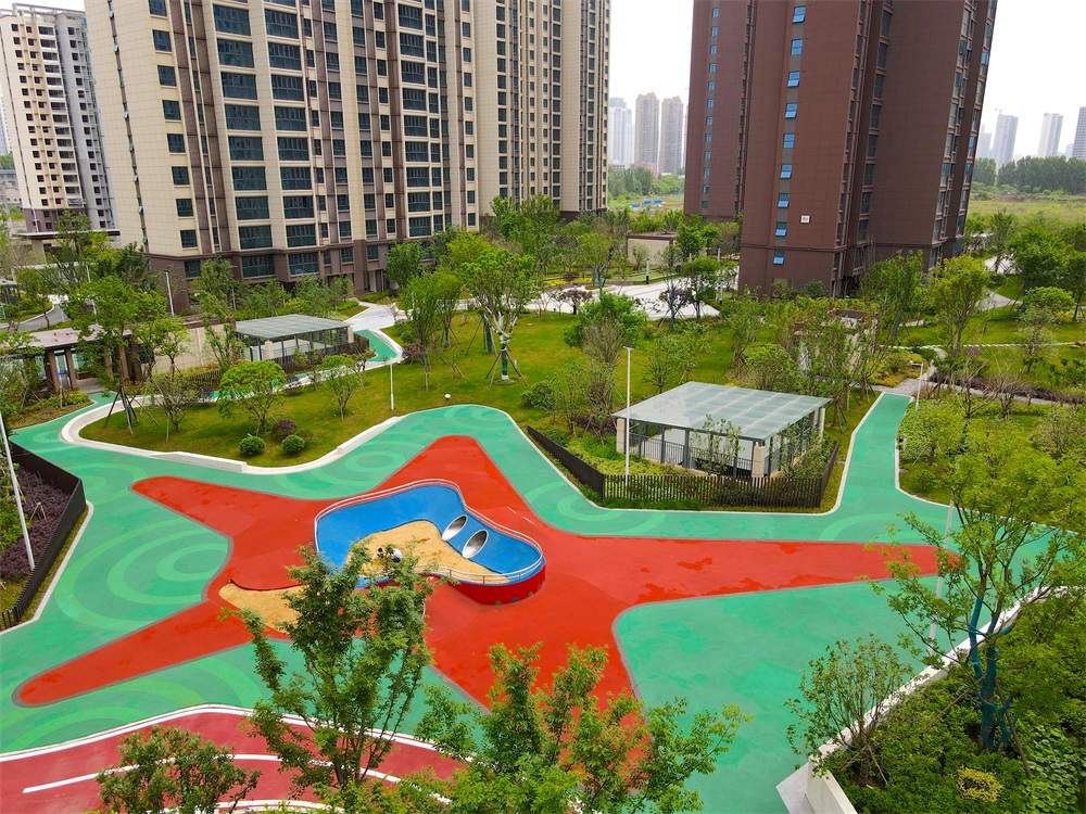 園冶集團欣悅城項目榮獲2021年湖北省 城市園林綠化優質工程